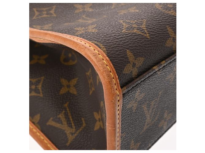 Borsa Clutch Beverly Marrone Monogramma Louis Vuitton - vista 8