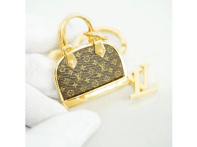 Portachiavi Louis Vuitton Alma M01799 D'oro - vista 6