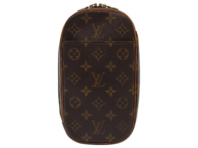 LOUIS VUITTON Monogram Pochette Gange Borsa a Spalla M51870 LV Auth 88005 Monogramma - vista 13