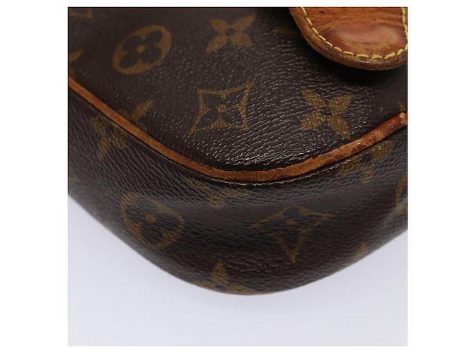 LOUIS VUITTON Monogram Pochette Gange Borsa a Spalla M51870 LV Auth 88005 Monogramma - vista 17
