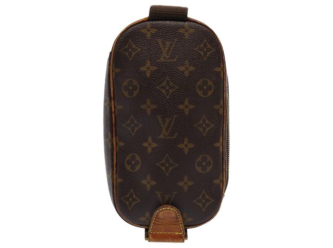 LOUIS VUITTON Monogram Pochette Gange Borsa a Spalla M51870 LV Auth 88005 Monogramma - vista 2