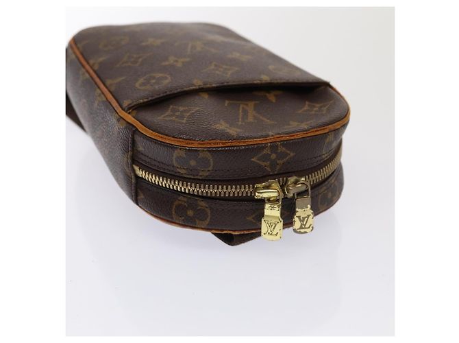 LOUIS VUITTON Monogram Pochette Gange Borsa a Spalla M51870 LV Auth 88005 Monogramma - vista 6