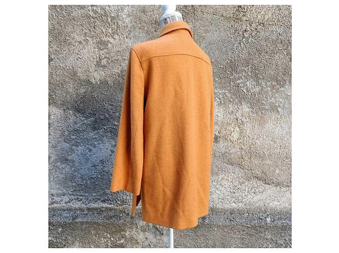 Giacca cappottino arancione vintagr Gerard Darel - vista 2