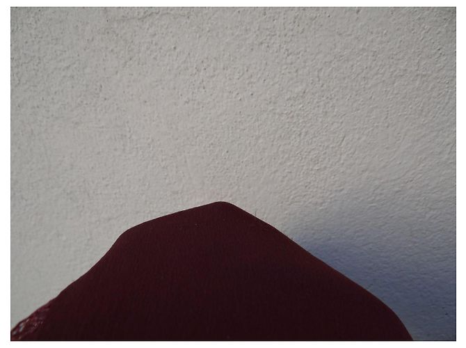 Abito Blumarine in seta e pizzo rosso scuro Bordò - vista 10
