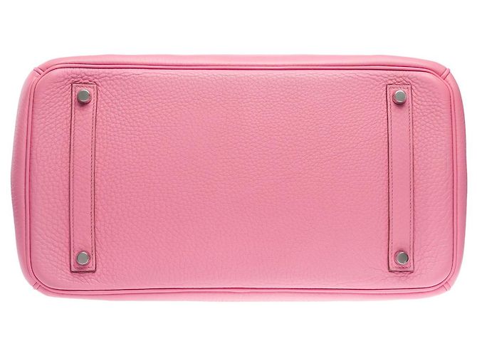 Hermès Bolso HERMES Birkin 35 en Cuero Rosa - 102110 - vista 11