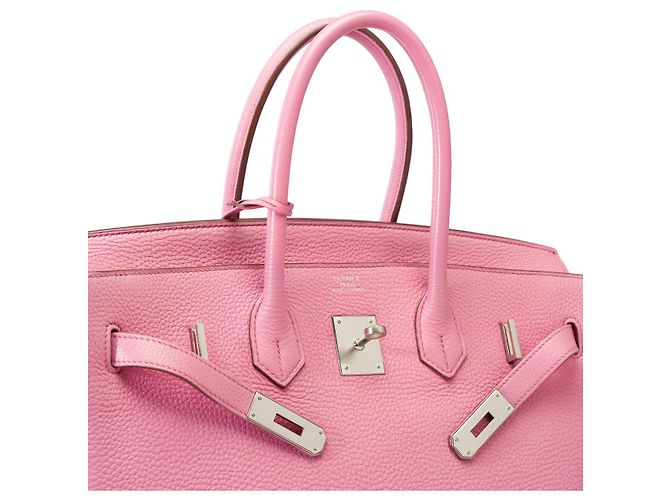 Hermès Bolso HERMES Birkin 35 en Cuero Rosa - 102110 - vista 7
