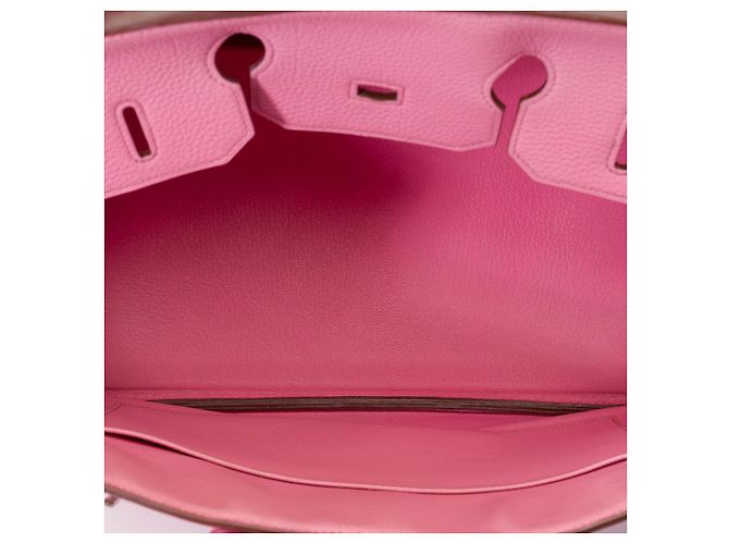 Hermès Bolso HERMES Birkin 35 en Cuero Rosa - 102110 - vista 9