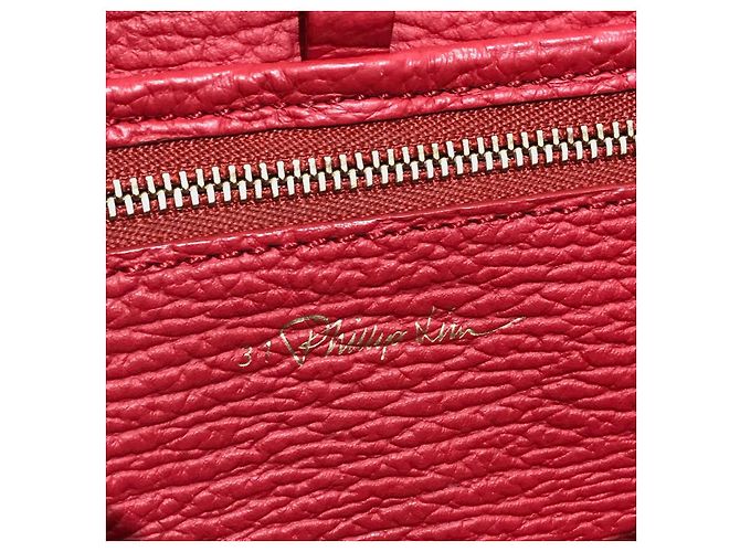 3.1 PHILLIP LIM Borse T. Pelle Rosso - vista 4