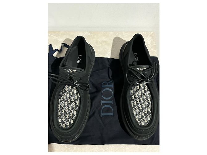 DIOR Ballerine T.EU 42 Pelle Nero - vista 8