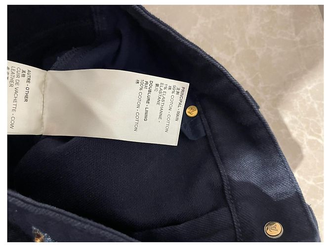 LOUIS VUITTON Jeans T.FR 34 Algodón Azul - vista 4