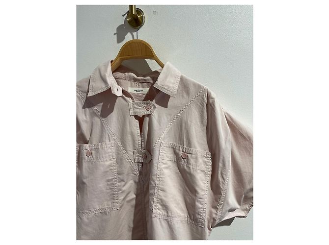 ISABEL MARANT ETOILE Tops T.Internacional XS Algodón Rosa - vista 2