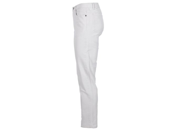 Apc Jeans Martin A.P.C. in cotone bianco - vista 2