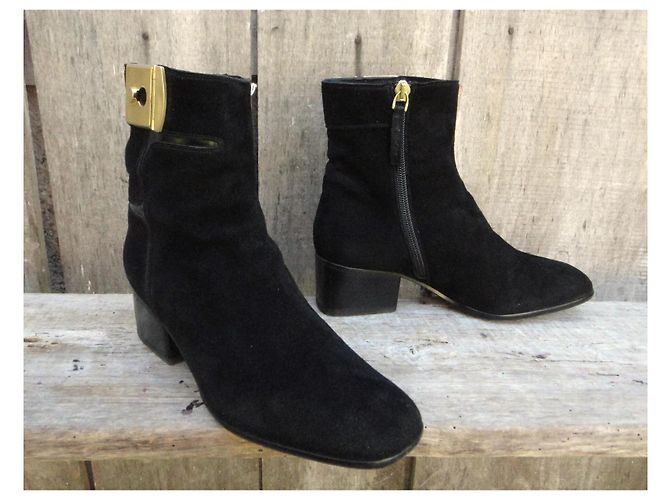 Autre Marque Botines Sartore de ante negro - vista 2