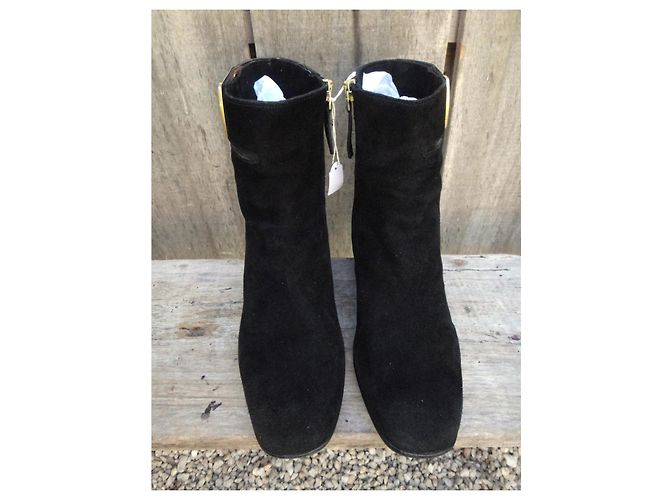 Autre Marque Botines Sartore de ante negro - vista 3