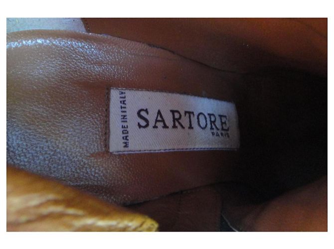 Autre Marque Botines Sartore de ante negro - vista 6