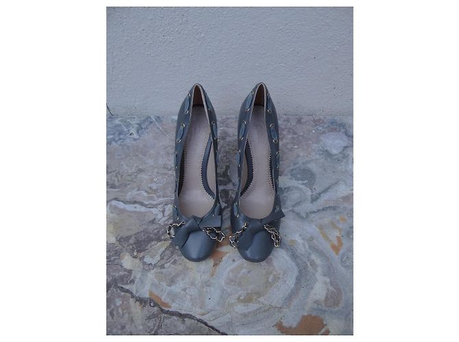 Chloé Pumps aus Leder Grau Größe 36,5 - Ansicht 2
