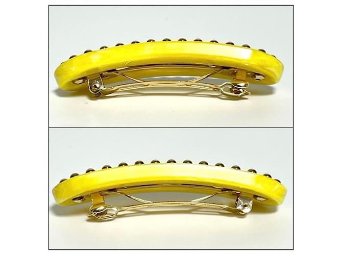 Fermaglio per capelli giallo da donna Prada - vista 4