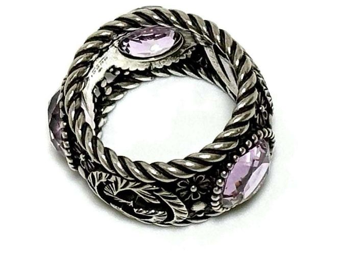 GUCCI Damenring mit ineinandergreifendem G Silber - Ansicht 7