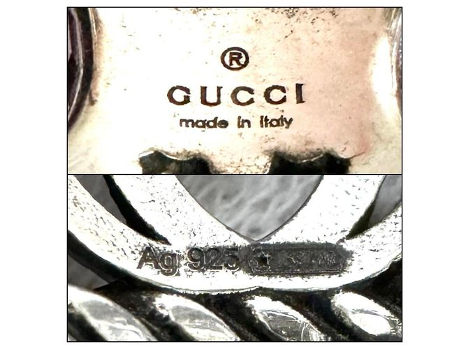 GUCCI Damenring mit ineinandergreifendem G Silber - Ansicht 8