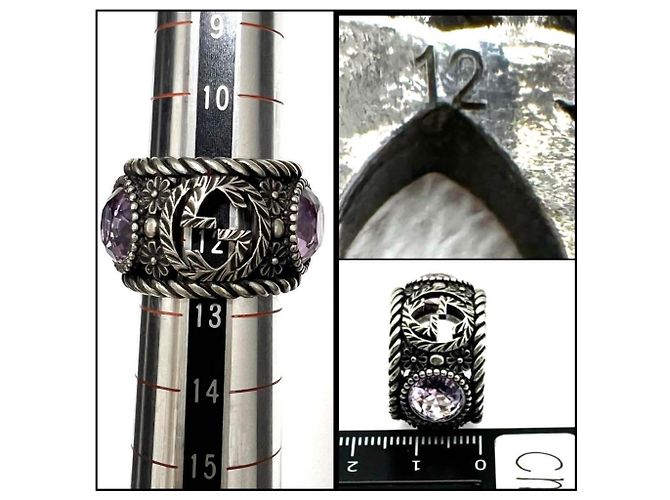 GUCCI Damenring mit ineinandergreifendem G Silber - Ansicht 9