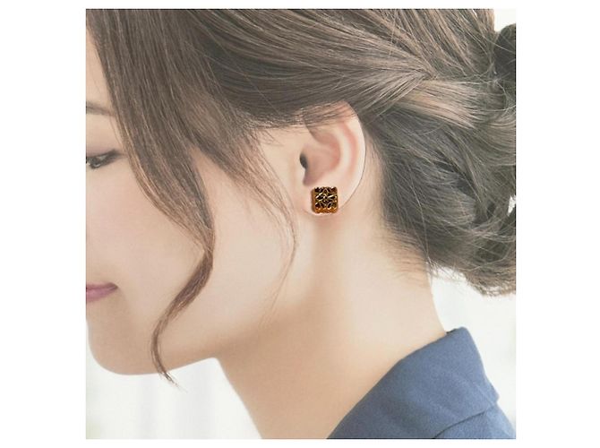 Pendientes Anagram de plata 925 para mujeres Loewe - vista 10