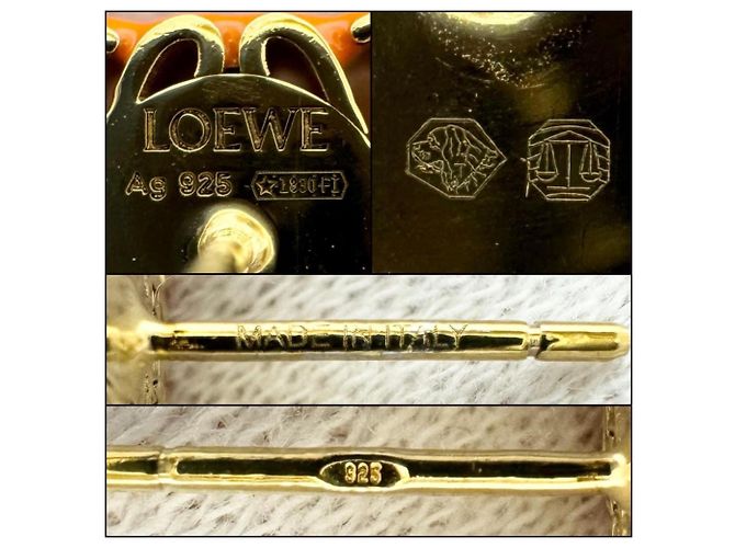 Pendientes Anagram de plata 925 para mujeres Loewe - vista 8