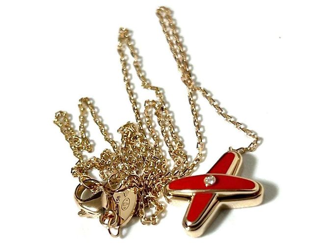 Collana Pendente Giochi di Legami per Donna CHAUMET D'oro - vista 4