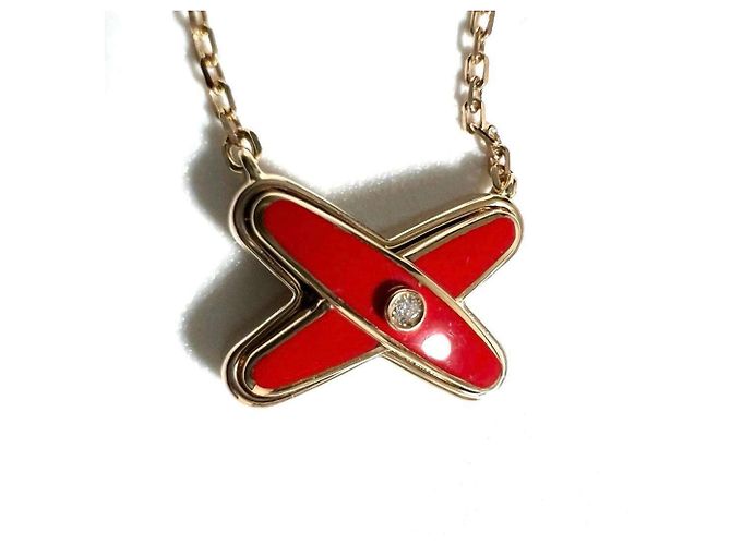 Collana Pendente Giochi di Legami per Donna CHAUMET D'oro - vista 5