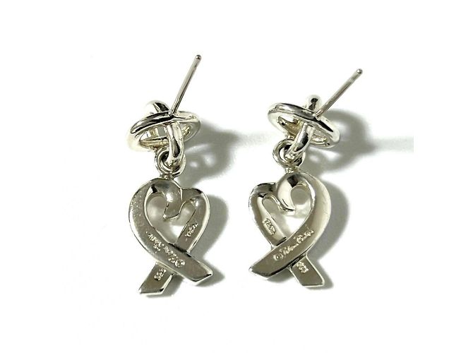 Tiffany & Co Orecchini Loving Heart da donna Tiffany Argento - vista 3