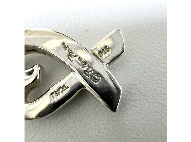 Tiffany & Co Orecchini Loving Heart da donna Tiffany Argento - vista 7