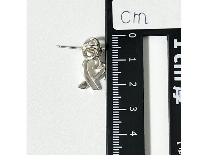 Tiffany & Co Orecchini Loving Heart da donna Tiffany Argento - vista 9