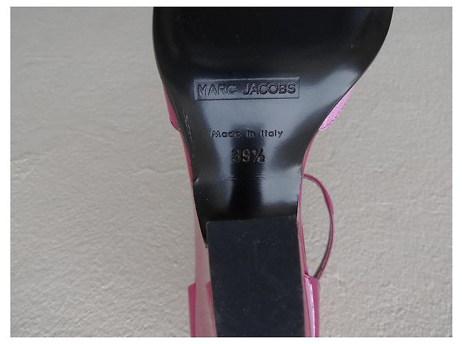 Tacchi Marc Jacobs in pelle vernice viola Porpora - vista 4