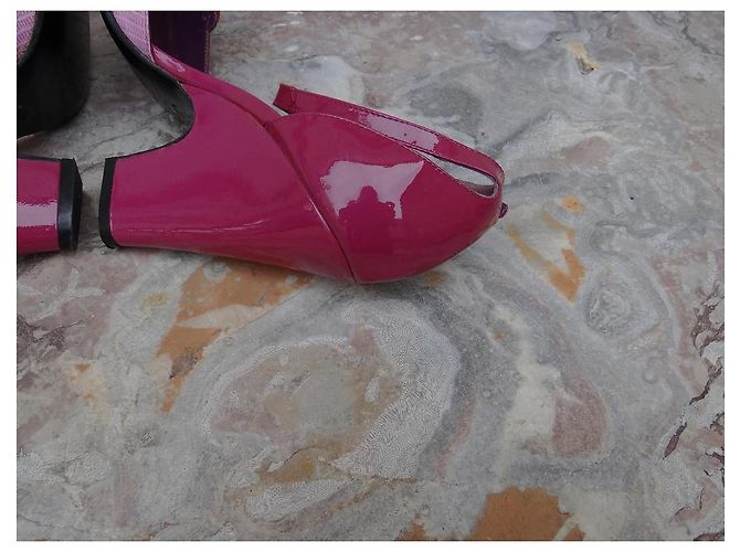 Tacchi Marc Jacobs in pelle vernice viola Porpora - vista 7