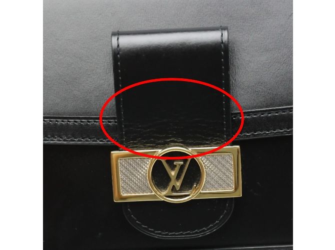 Borsa a Spalla Dauphine MM Louis Vuitton Nero - vista 14