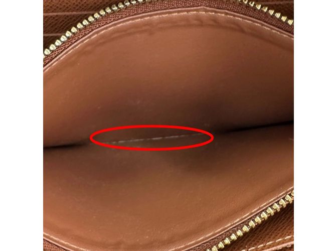 Cartera larga Monogram Louis Vuitton Castaño - vista 10