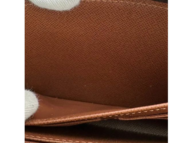Cartera larga Monogram Louis Vuitton Castaño - vista 12