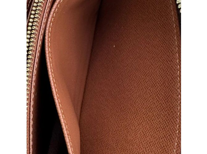 Cartera larga Monogram Louis Vuitton Castaño - vista 13