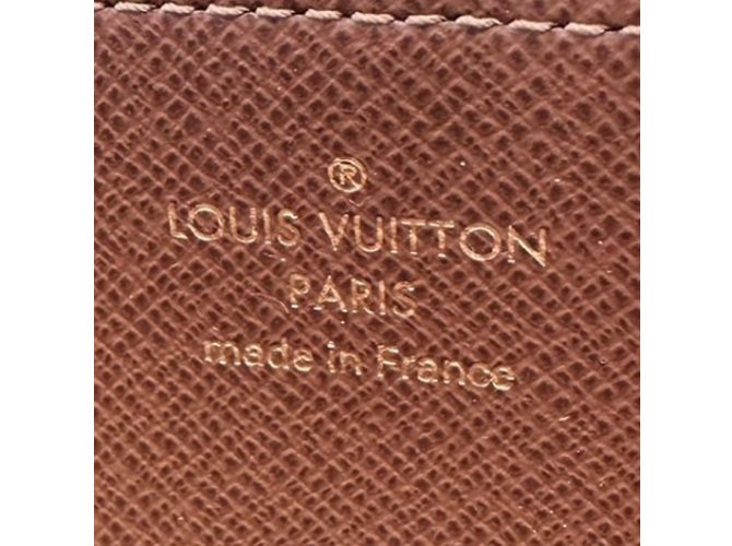 Cartera larga Monogram Louis Vuitton Castaño - vista 14