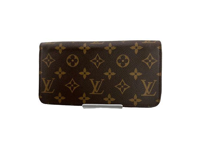 Cartera larga Monogram Louis Vuitton Castaño - vista 2