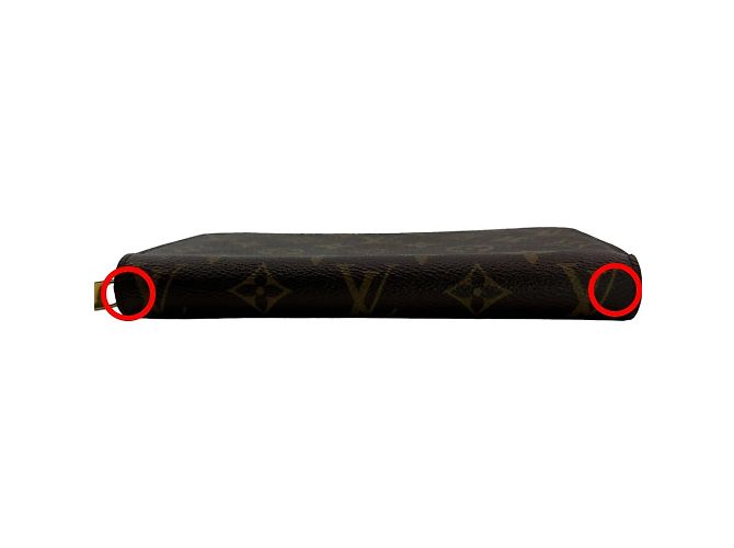 Cartera larga Monogram Louis Vuitton Castaño - vista 7