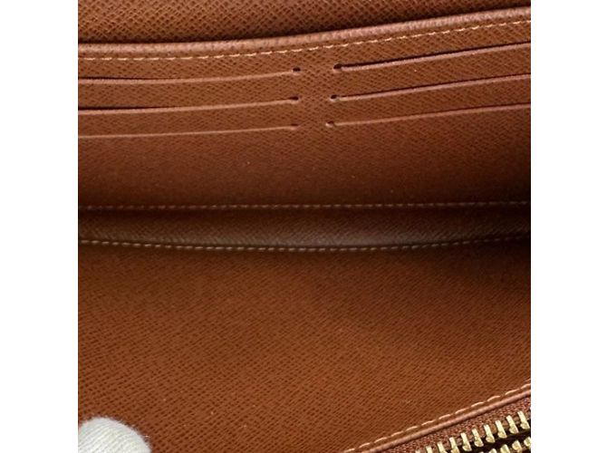 Cartera larga Monogram Louis Vuitton Castaño - vista 9