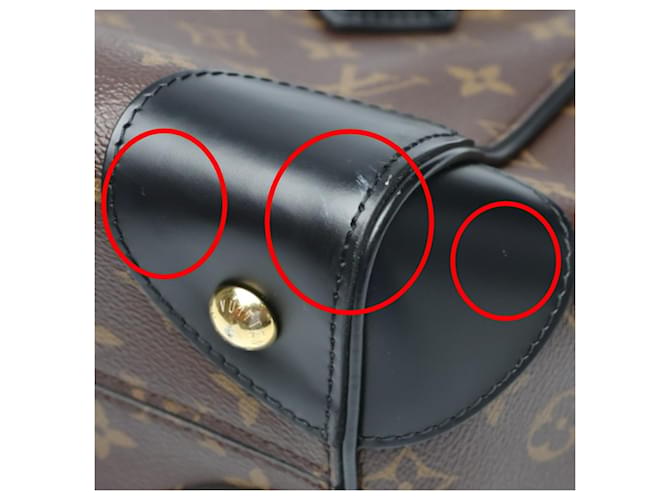 Borsa Louis Vuitton Monogram Phoenix PM Marrone - vista 14