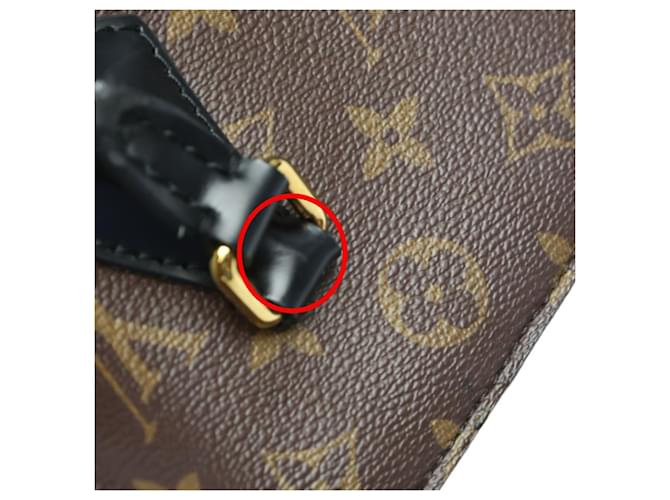 Borsa Louis Vuitton Monogram Phoenix PM Marrone - vista 7