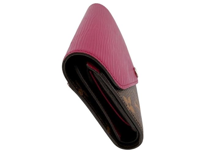 Louis Vuitton Dreifach-Brieftasche in Fuchsia Fuschia - Ansicht 3
