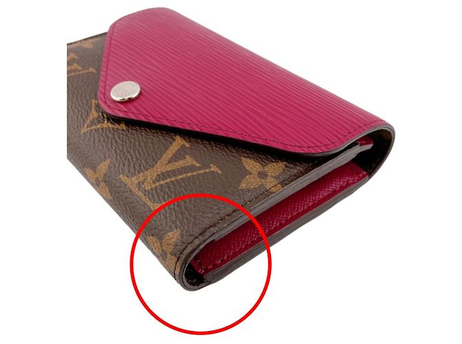 Louis Vuitton Dreifach-Brieftasche in Fuchsia Fuschia - Ansicht 8