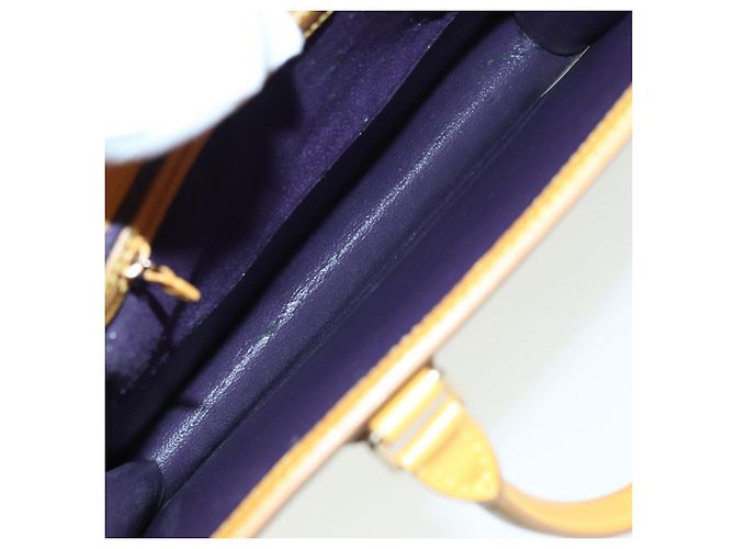 LOUIS VUITTON Epi Sac Plat Borsa a Mano Gialla M52079 LV Auth ep5391 Giallo - vista 10