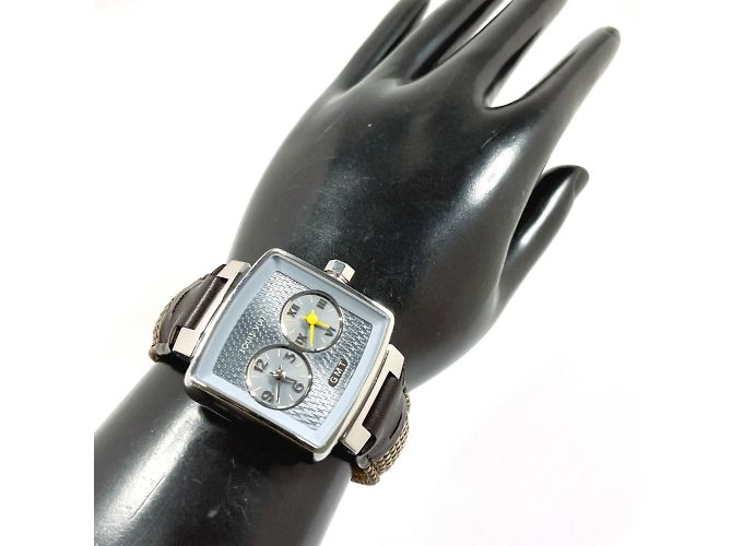 Louis Vuitton Speedy Duojet Q2371 Uhr Braun Silber - Ansicht 11