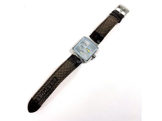 Louis Vuitton Speedy Duojet Q2371 Uhr Braun Silber - Ansicht 4