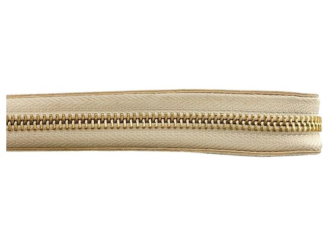 Cartera Larga Damier Azur Louis Vuitton Blanco - vista 10