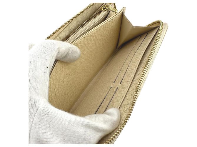 Cartera Larga Damier Azur Louis Vuitton Blanco - vista 17